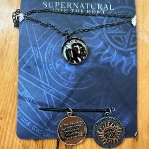 Supernatural charm necklace